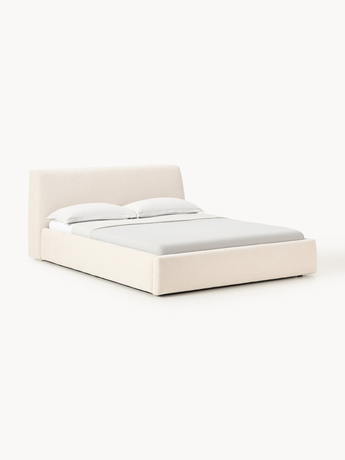 Simpales Cloud Bed with Storage, Upholstered