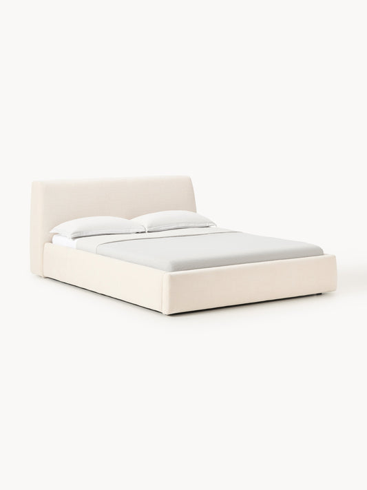 Simpales Cloud Bed with Storage, Upholstered