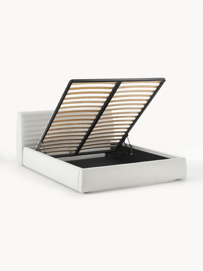 Simpales Cloud Bed with Storage, Upholstered