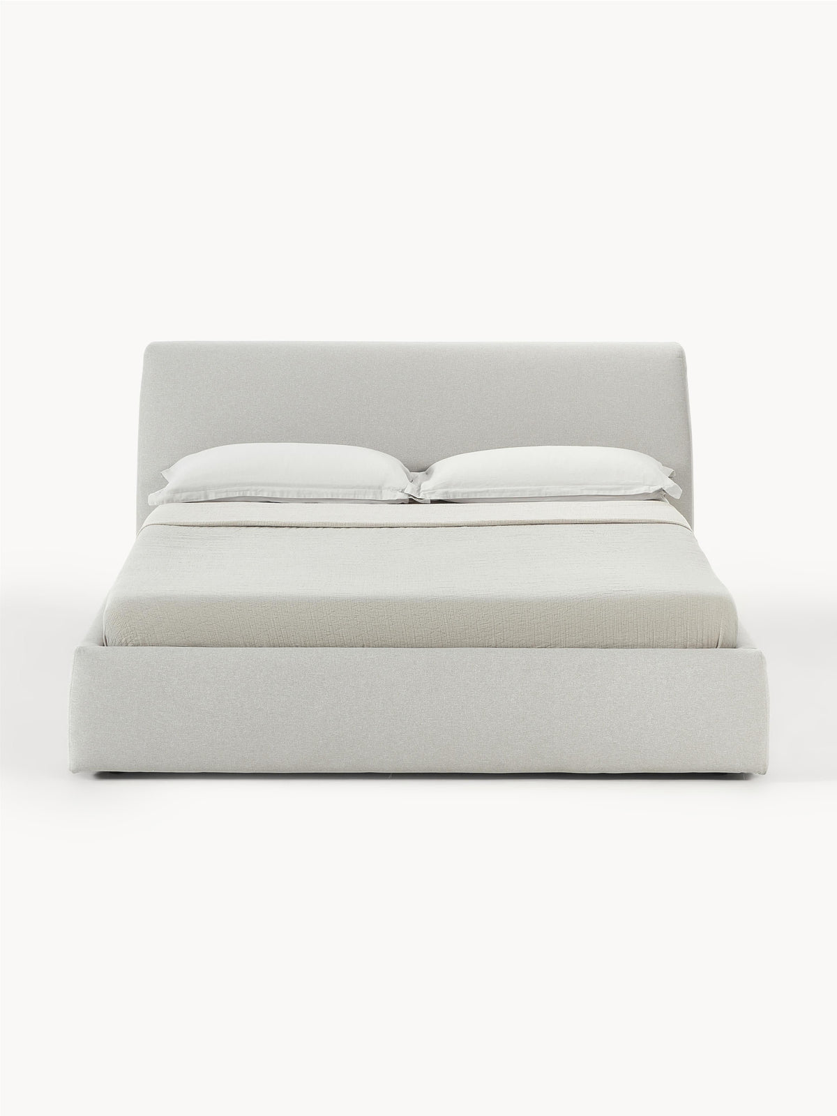 Simpales Cloud Bed with Storage, Upholstered