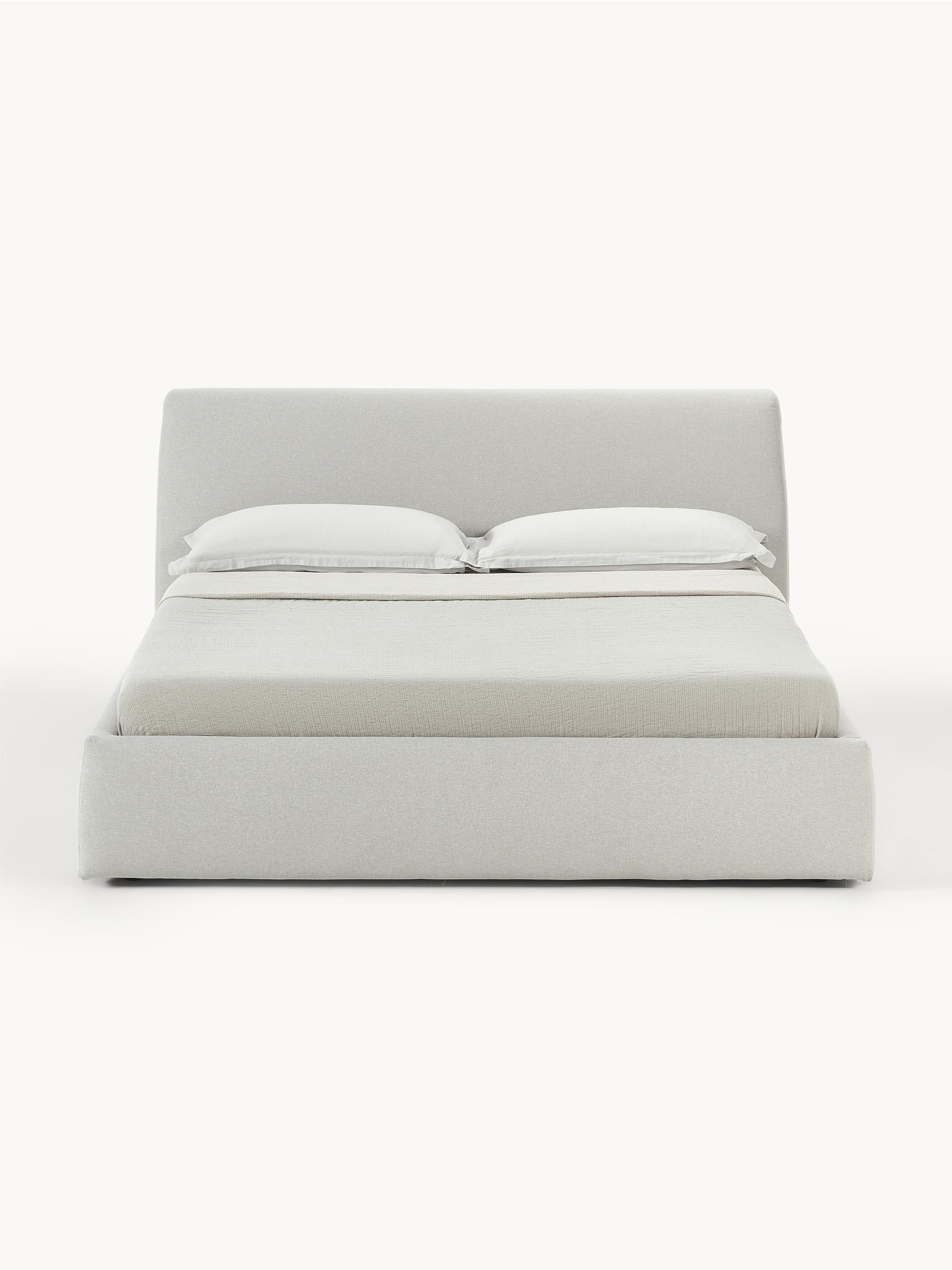 Simpales Cloud Bed with Storage, Upholstered