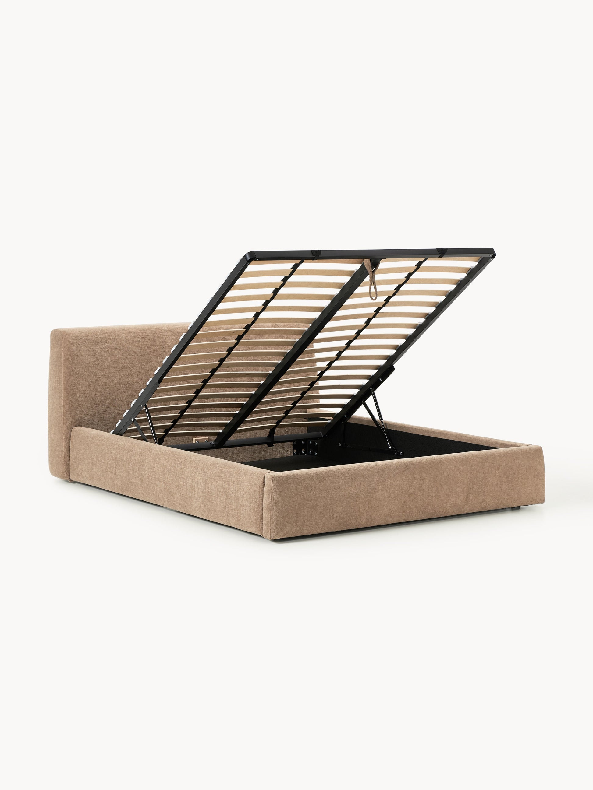 Simpales Cloud Bed with Storage, Upholstered