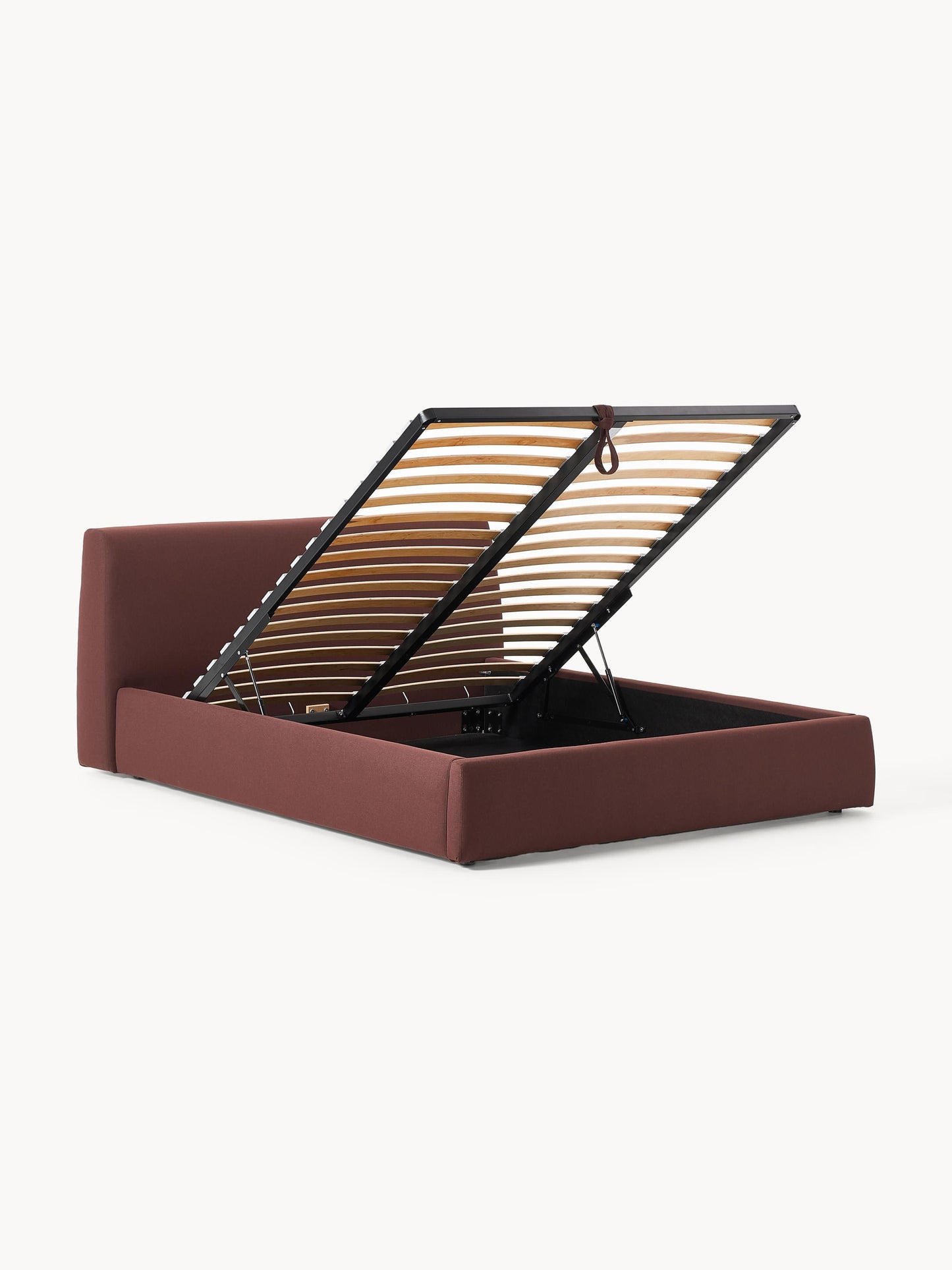 Simpales Cloud Bed with Storage, Upholstered