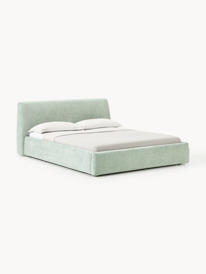 Simpales Cloud Bed with Storage, Upholstered