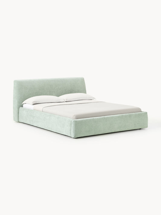 Simpales Cloud Bed with Storage, Upholstered