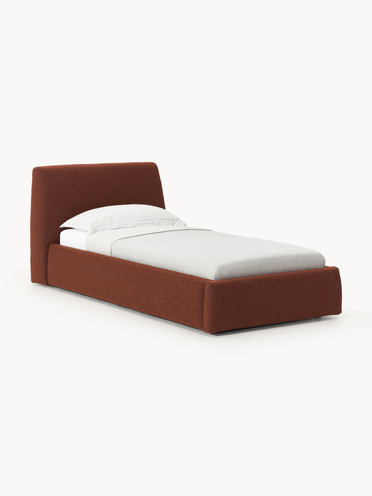 Simpales Cloud Single Bed with Storage, Bouclé