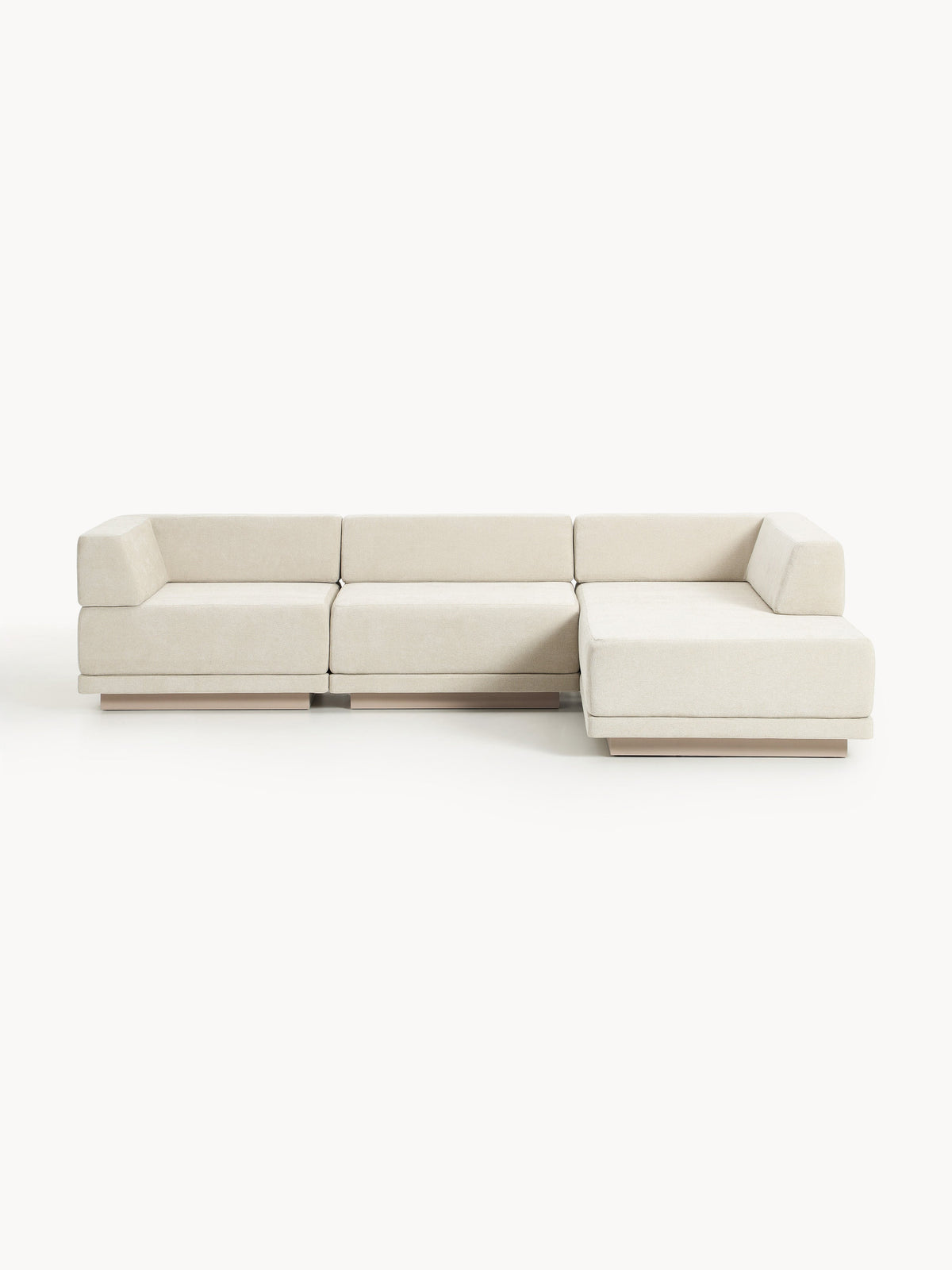 Simpales Colin Modular Corner Sofa, 4-Seater