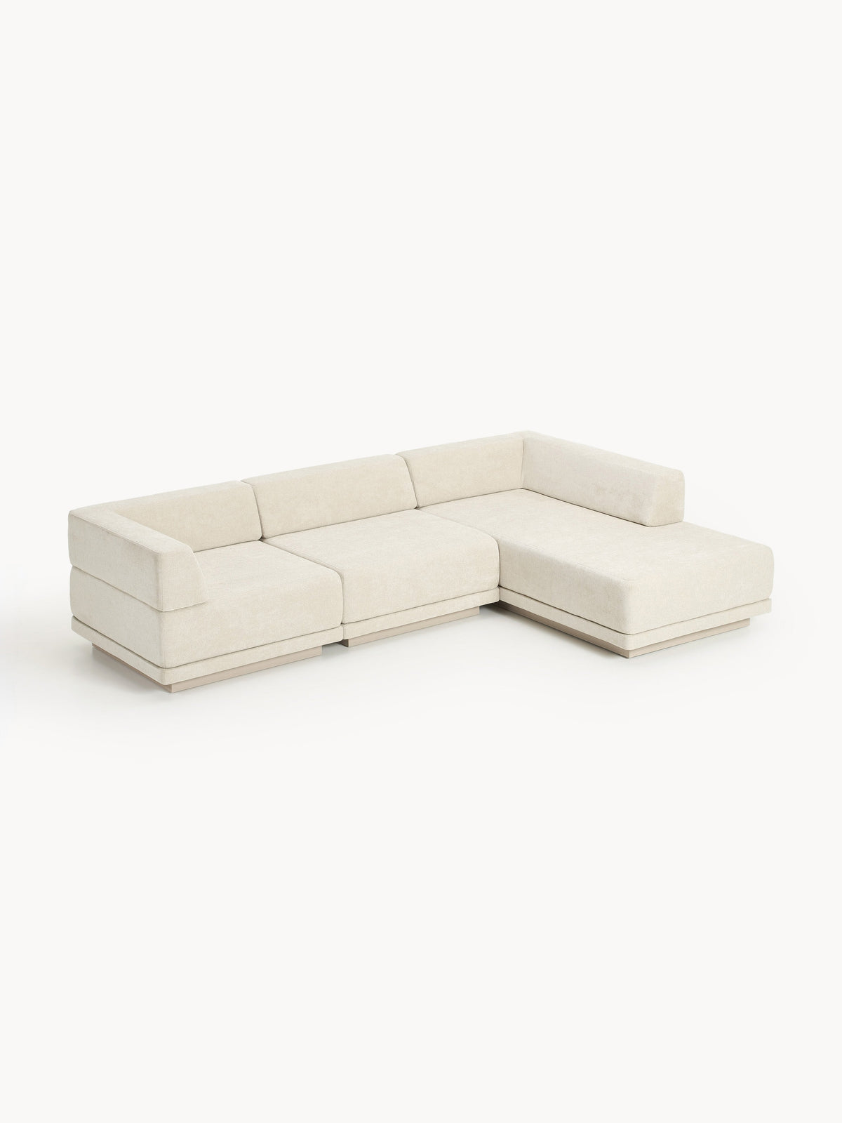 Simpales Colin Modular Corner Sofa, 4-Seater