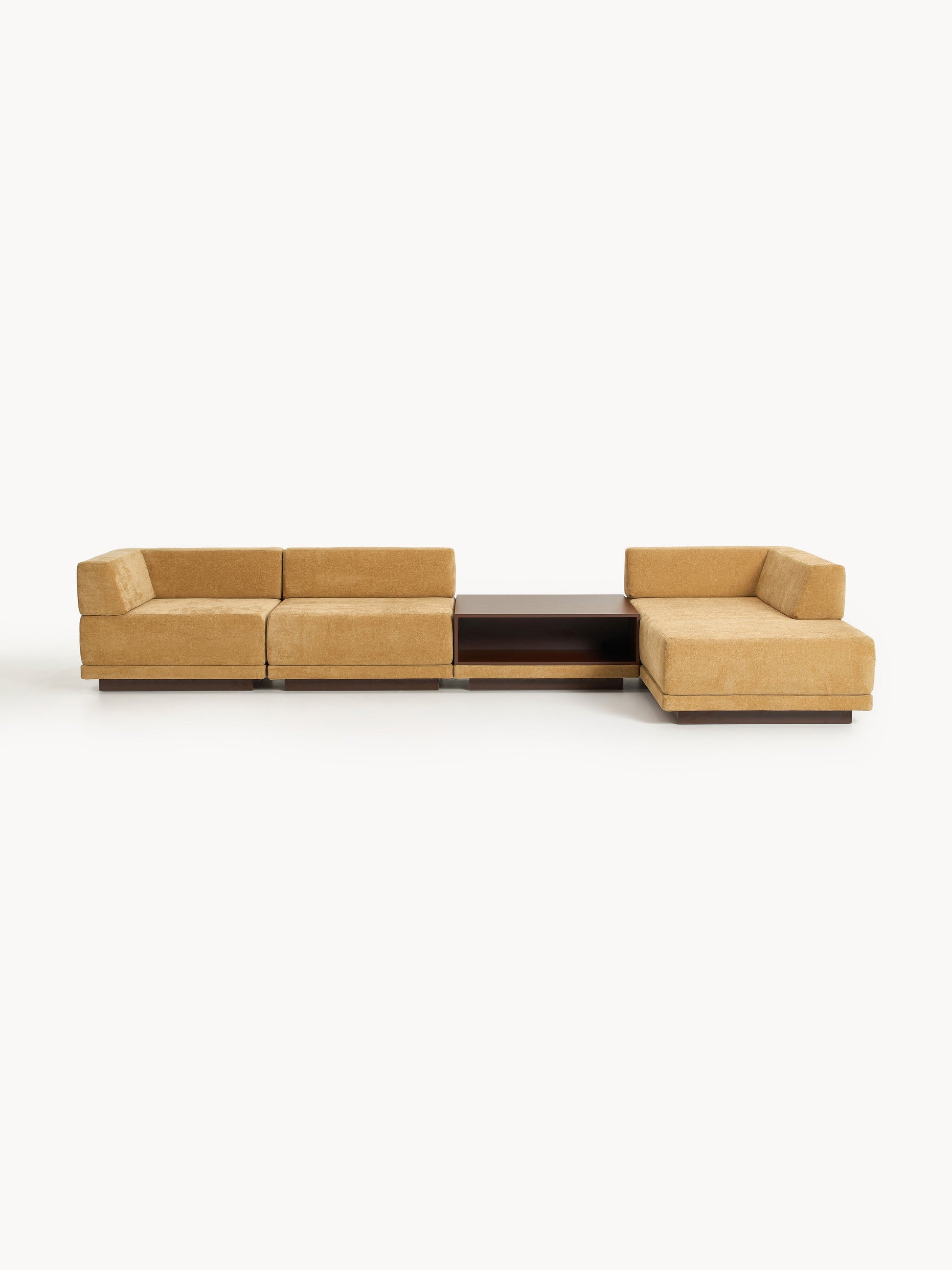Simpales Colin Modular Corner Sofa with Coffee Table (4-Seater)