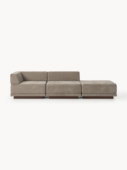 Simpales Colin Sofa with Ottoman, Modular, 4-Seater