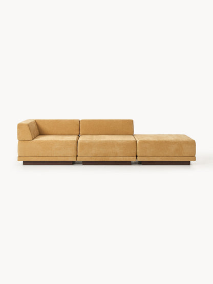 Simpales Colin Sofa with Ottoman, Modular, 4-Seater