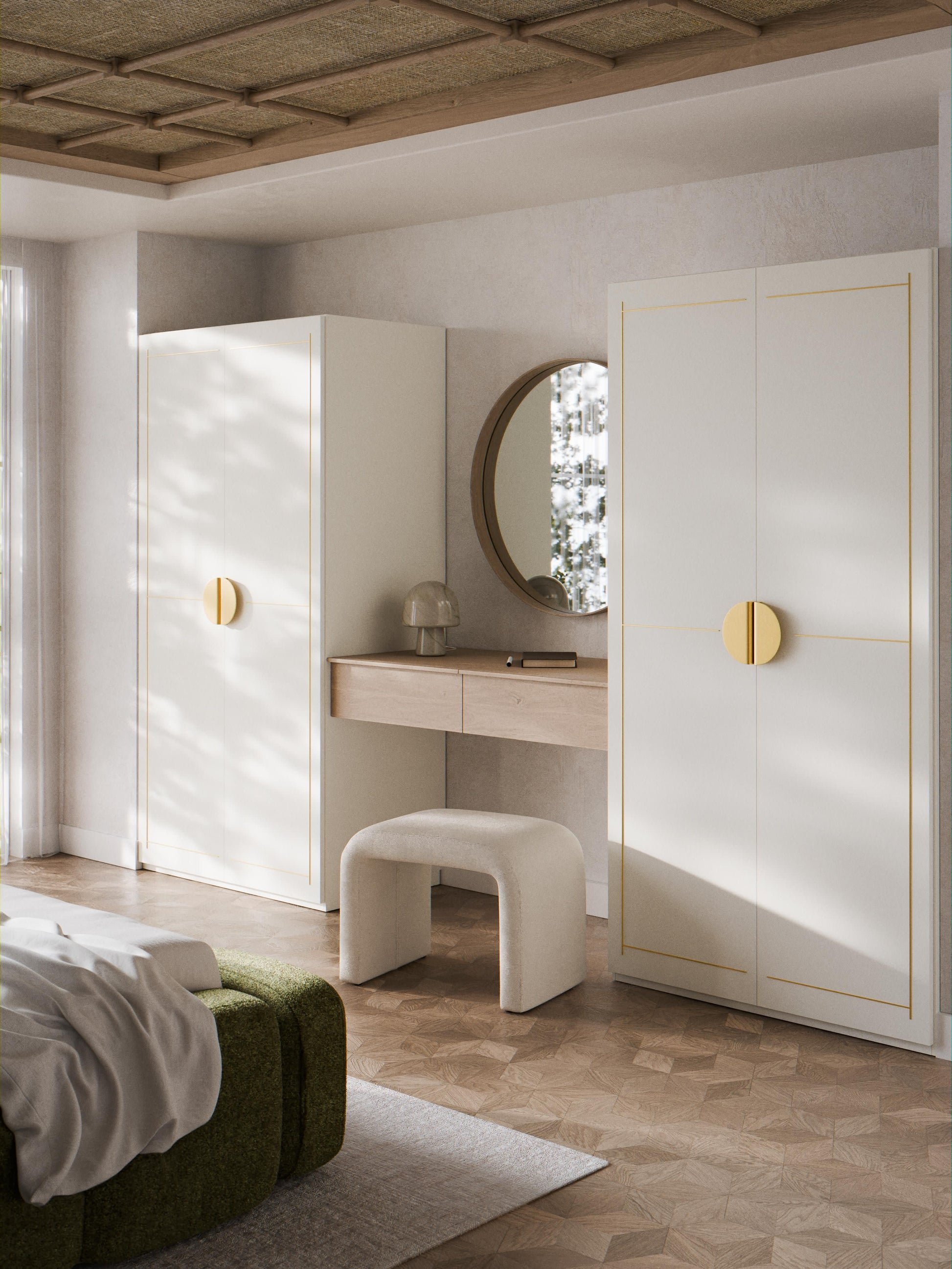 Simpales Denise Modular Wardrobe, Hinged-Door, 100 cm Wide, in Various Sizes