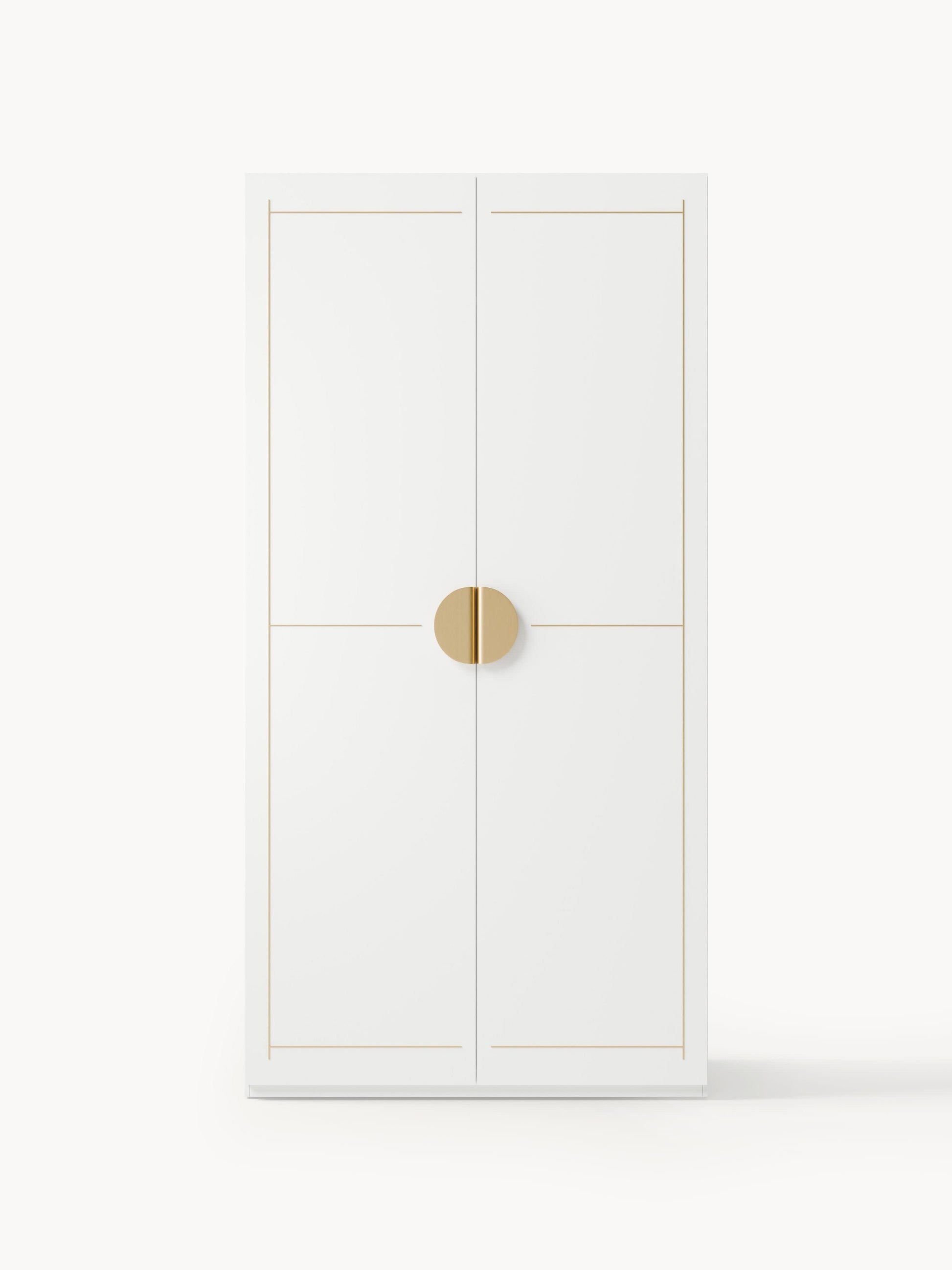 Simpales Denise Modular Wardrobe, Hinged-Door, 100 cm Wide, in Various Sizes