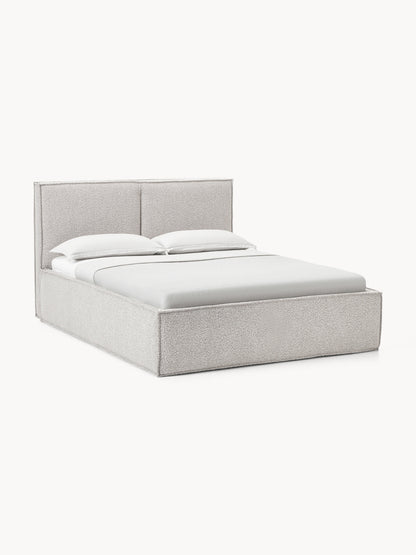 Simpales Dream Bed, Upholstered in Bouclé