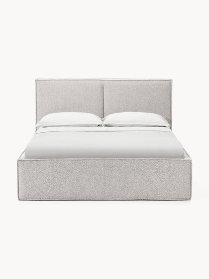 Simpales Dream Bed, Upholstered in Bouclé