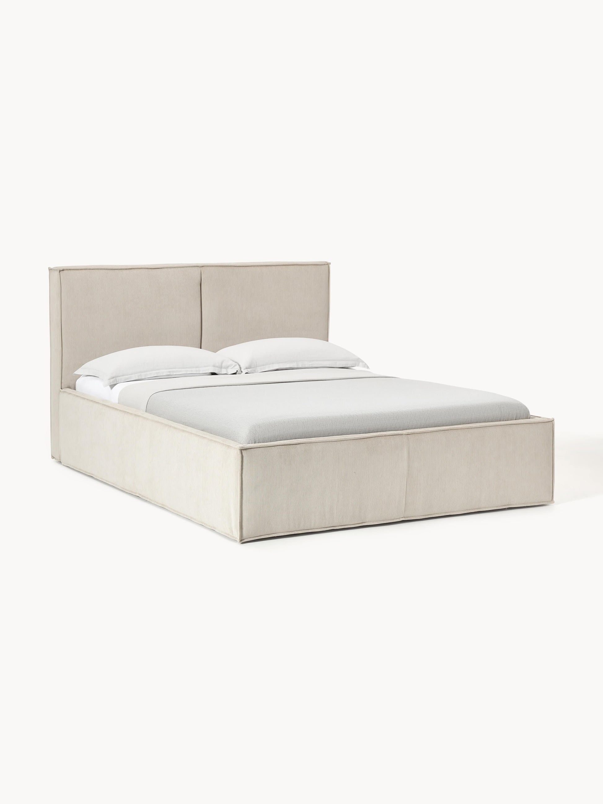 Simpales Dream Bed, Upholstered in Corduroy