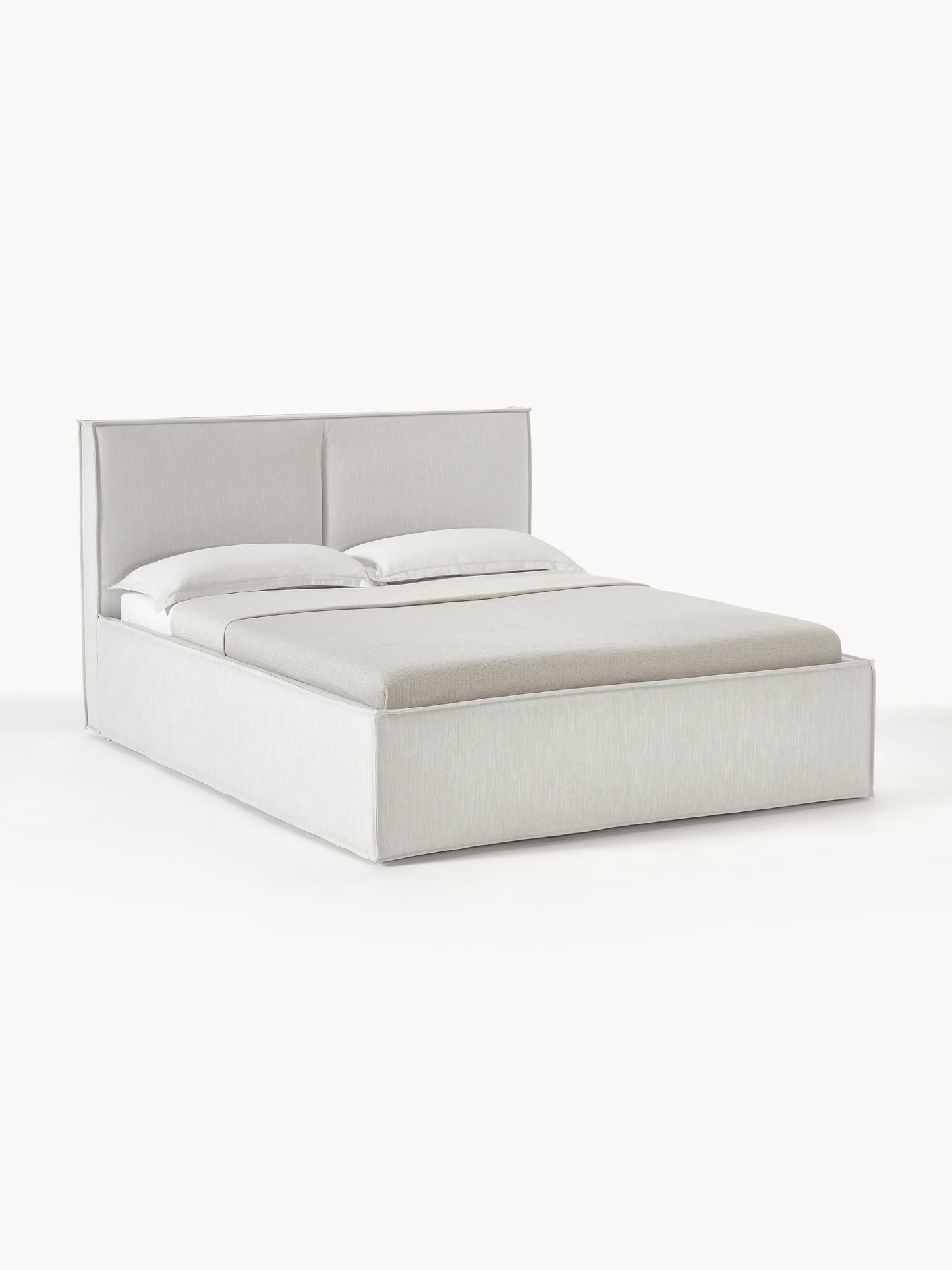 Simpales Dream Bed with Storage, Upholstered