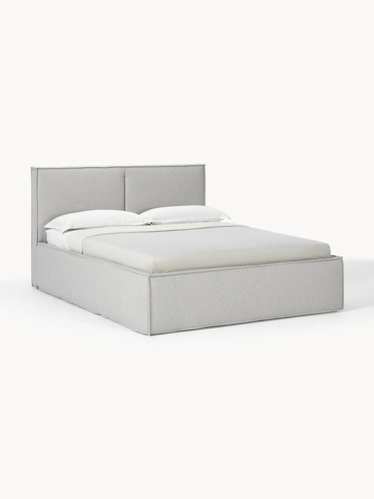Simpales Dream Bed with Storage, Upholstered