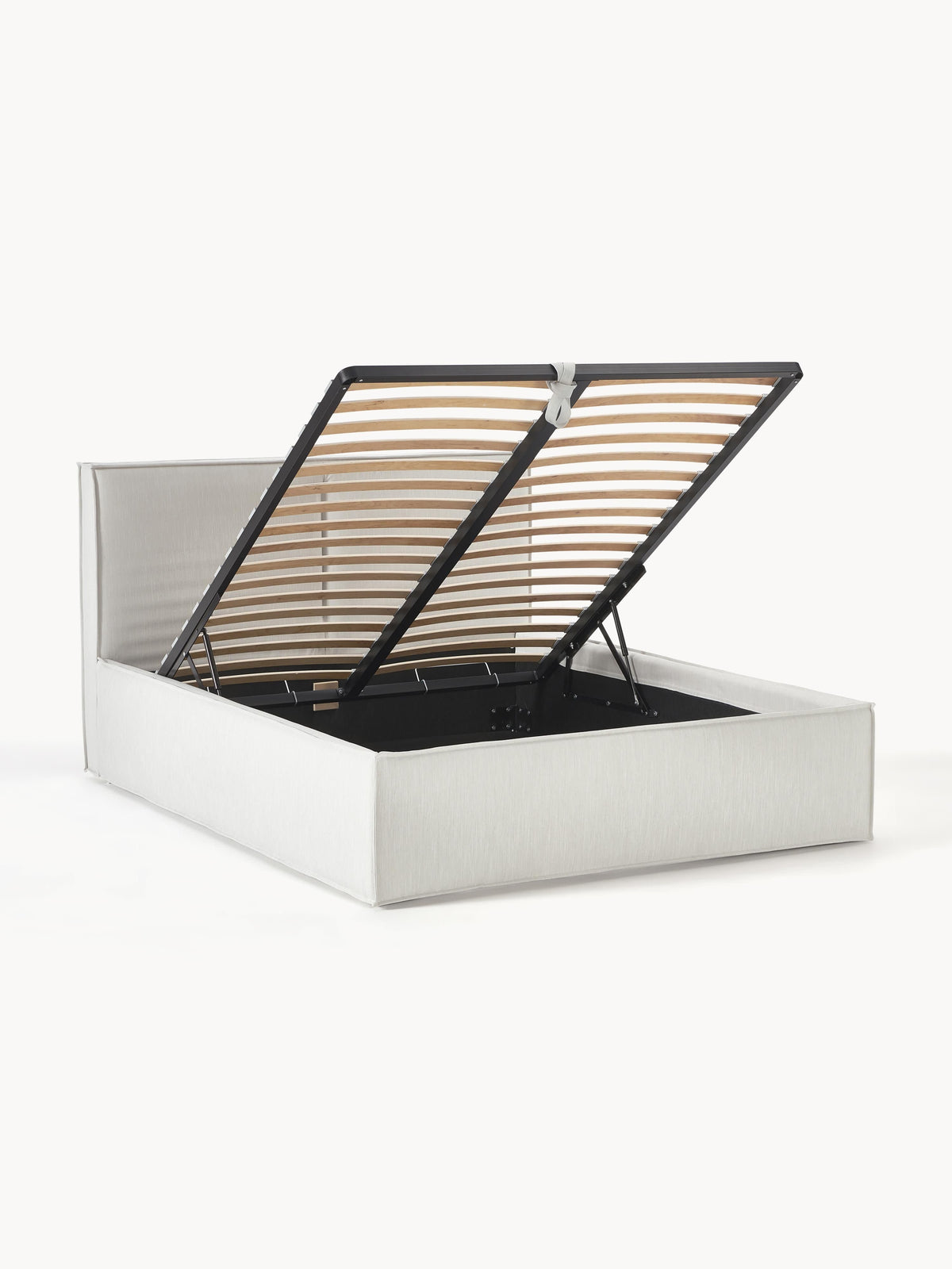 Simpales Dream Bed with Storage, Upholstered