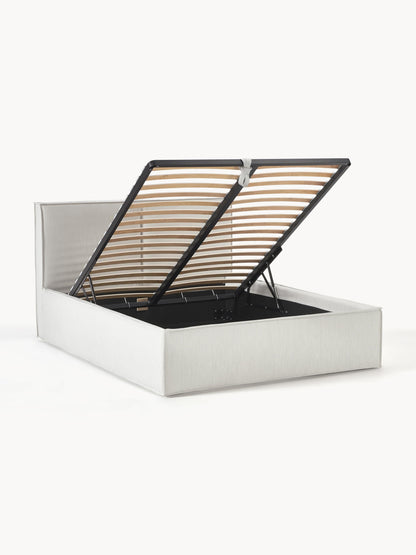 Simpales Dream Bed with Storage, Upholstered