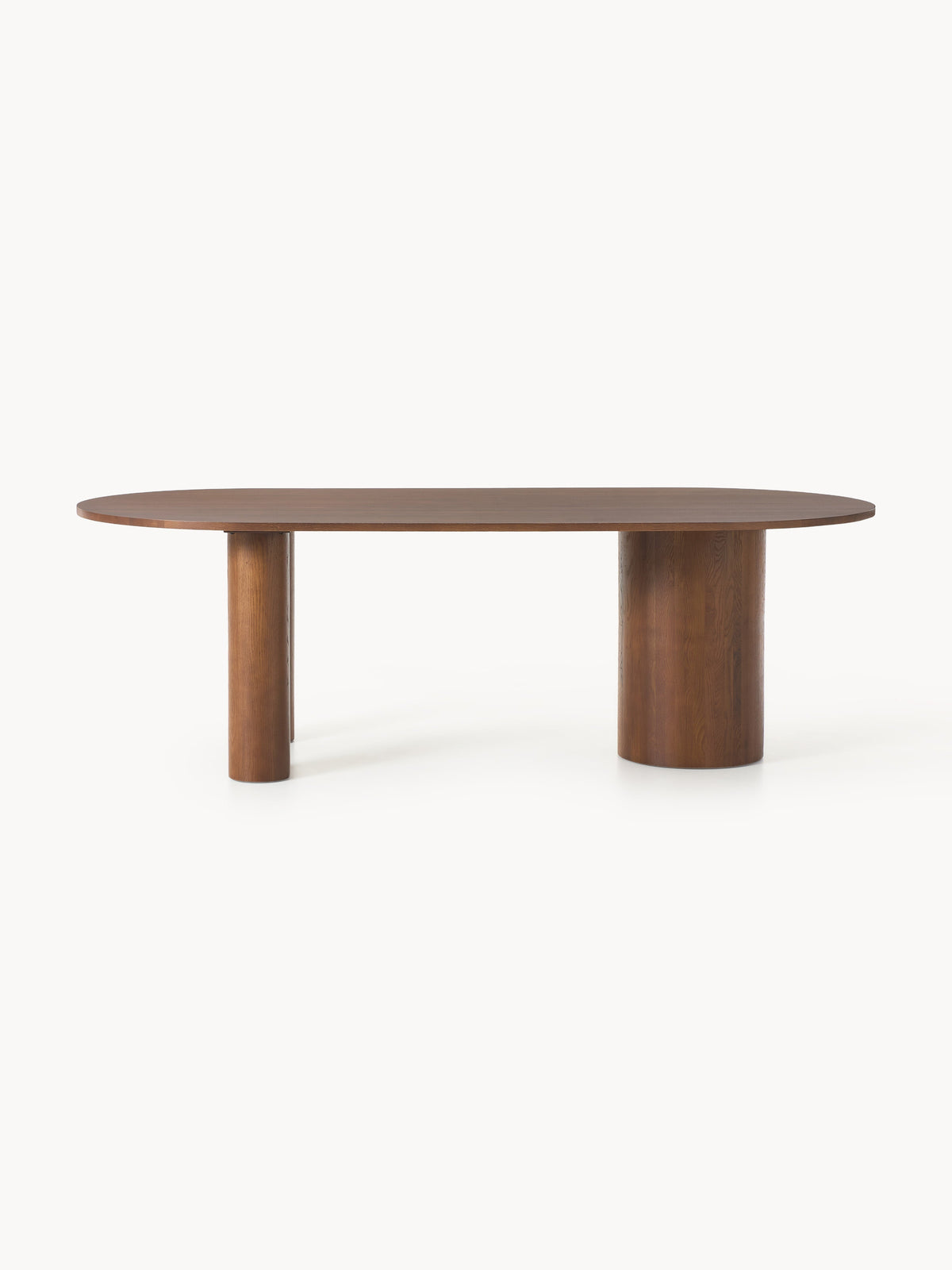 Simpales Dunia Oval Dining Table, Oak, in Various Sizes