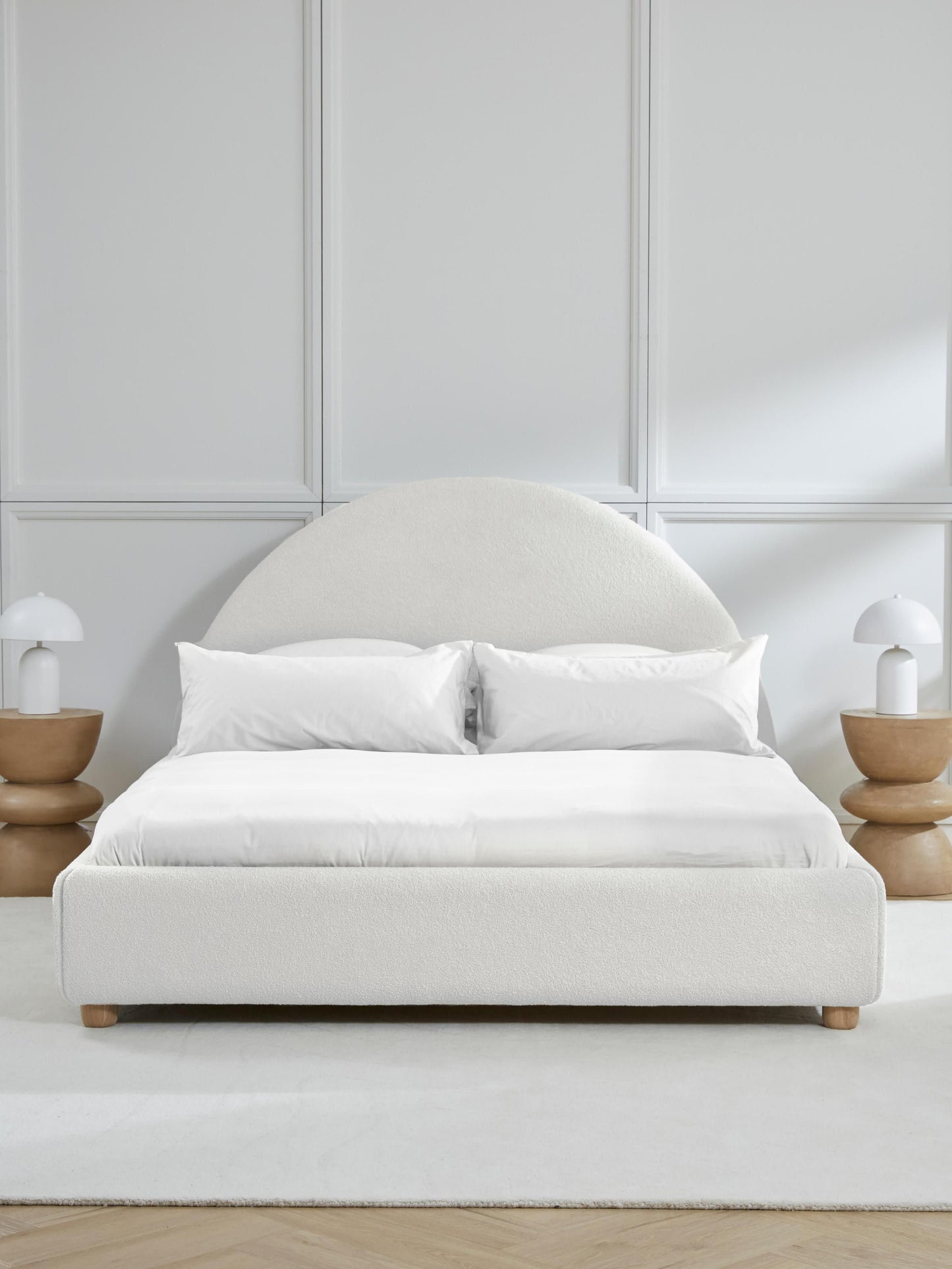 Simpales Ebba Teddy Bed with Storage, Upholstered