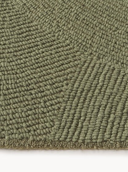 Simpales Eleni Wool Rug with Hand-Tufted Finish