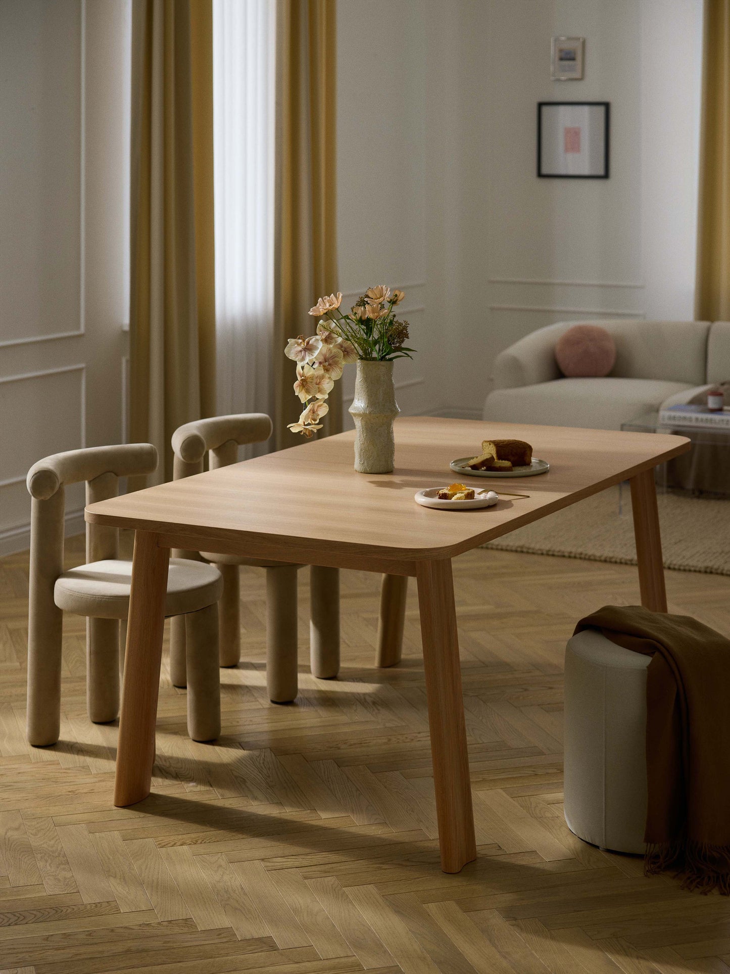 Simpales Ember Dining Table with Extension, in Various Sizes