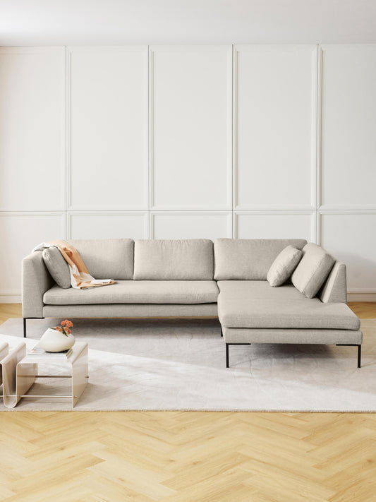 Simpales Emma Corner Sofa (Metal Legs)