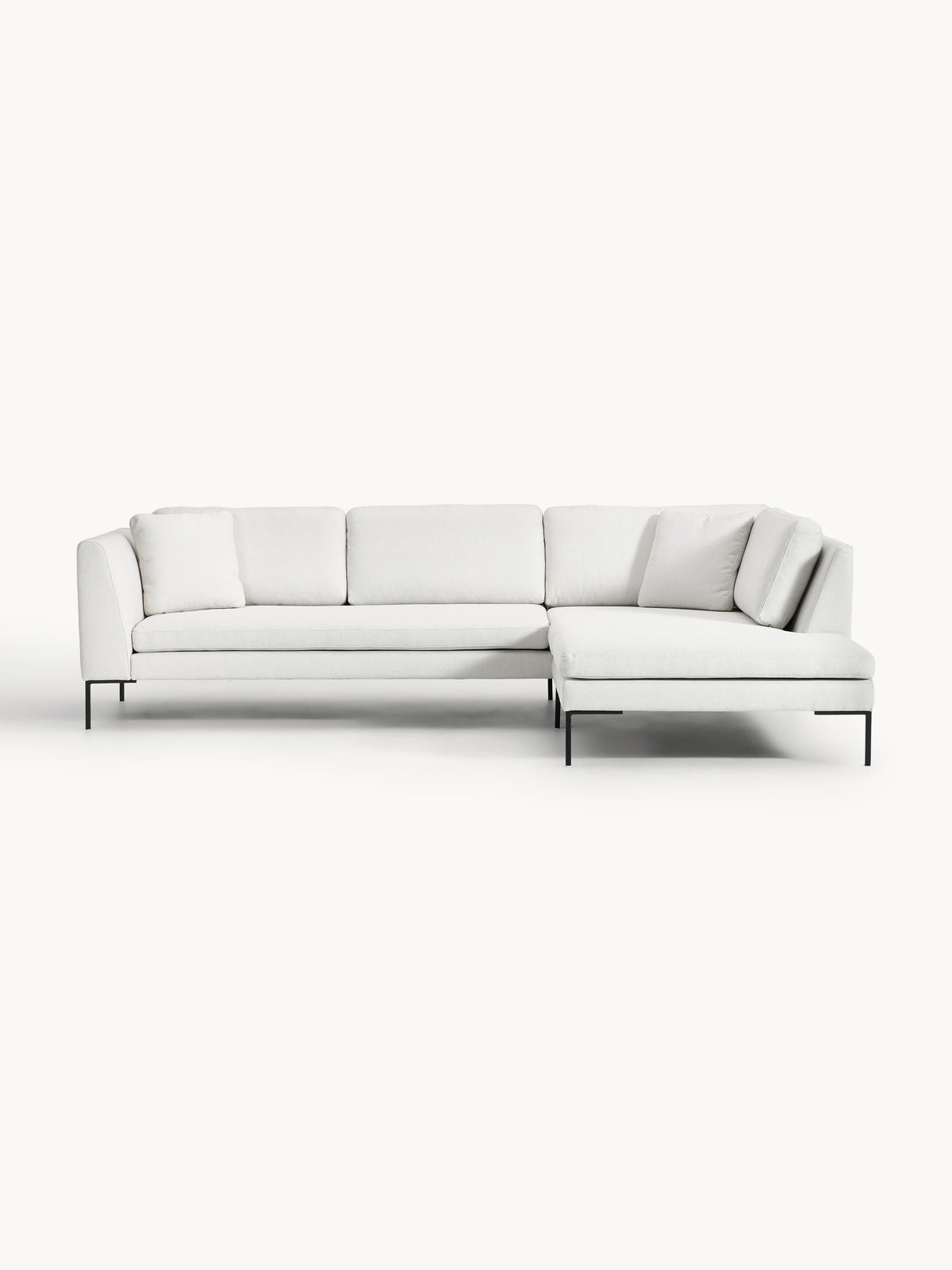 Simpales Emma Corner Sofa (Metal Legs)