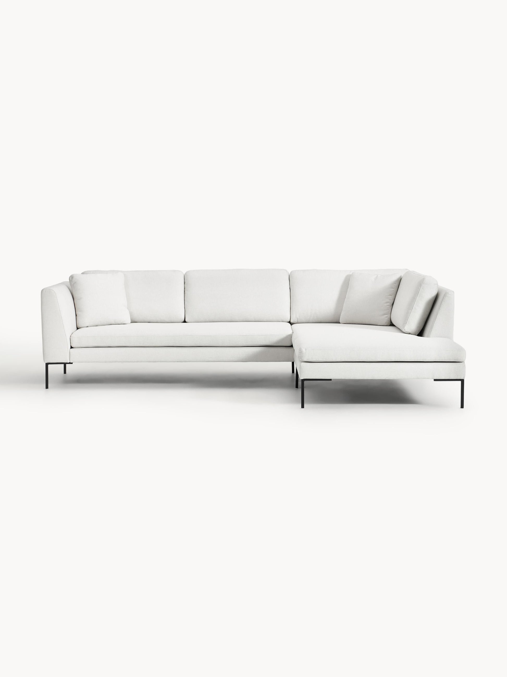 Simpales Emma Corner Sofa (Metal Legs)