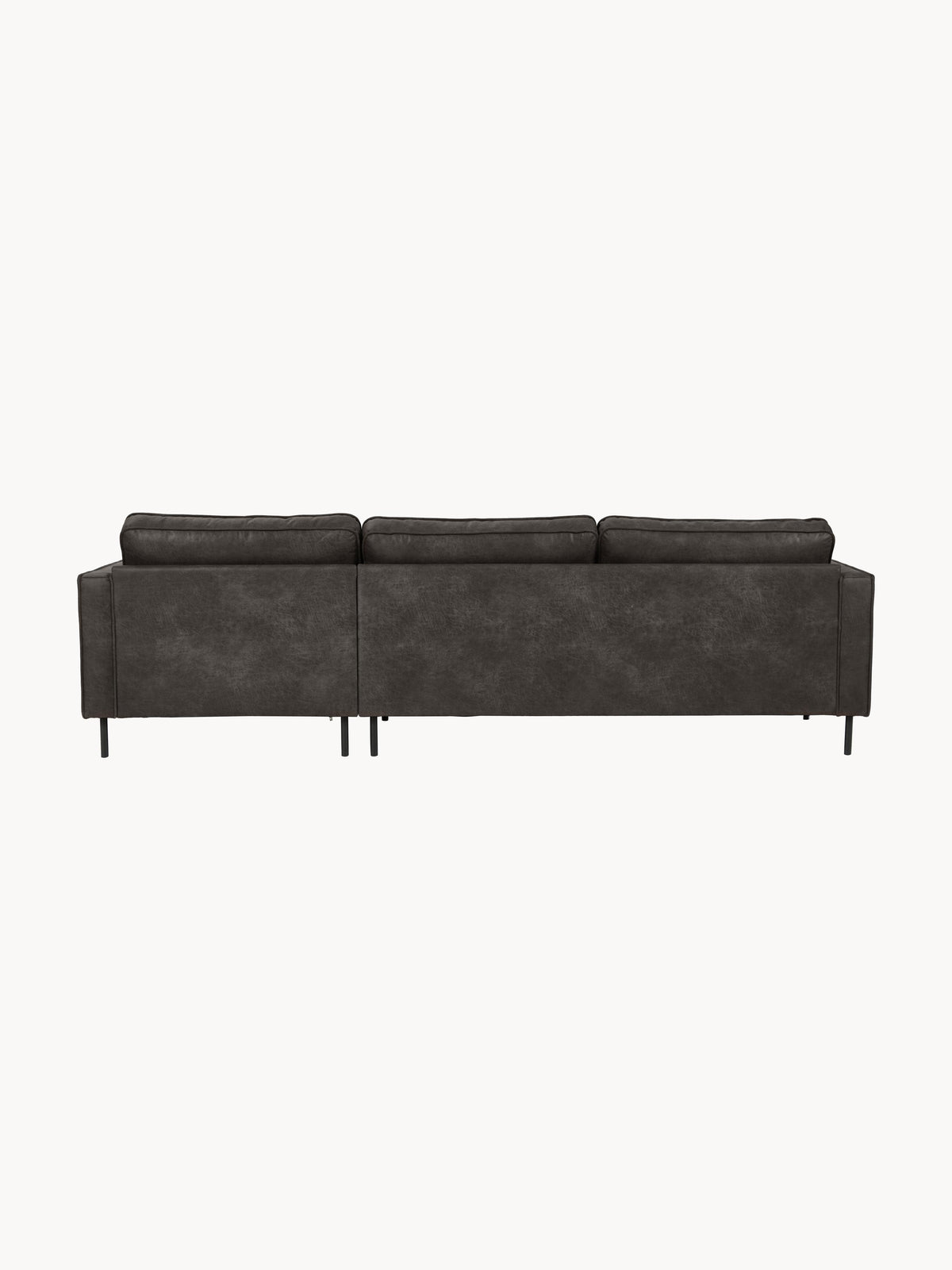 Simpales Hunter Corner Sofa in Leather, 3-Seater