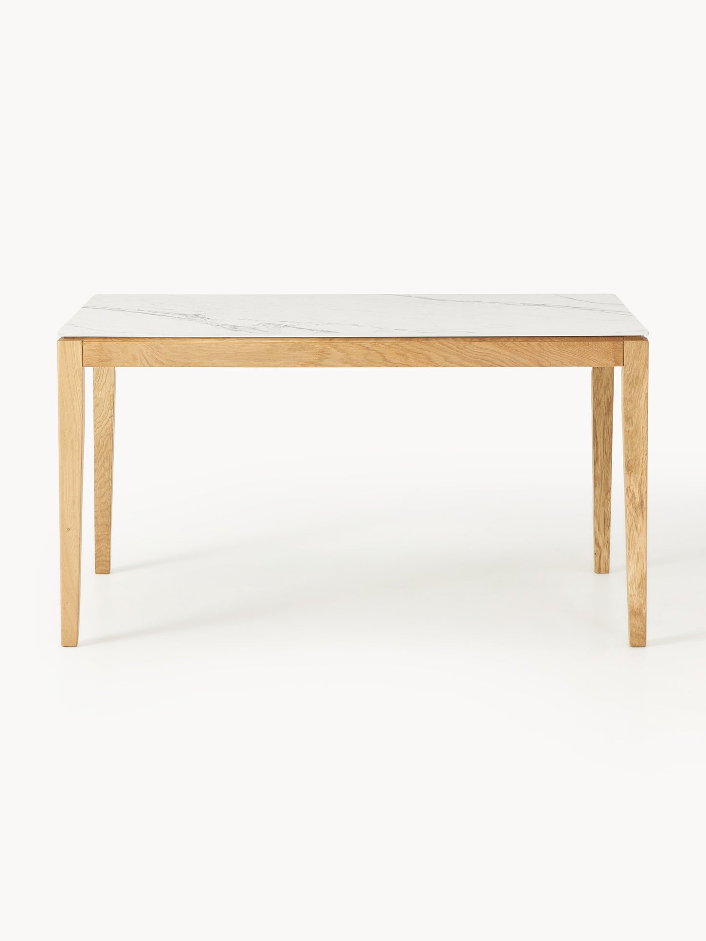 Simpales Jackson Dining Table, Tabletop in Marble Look, in Various Sizes