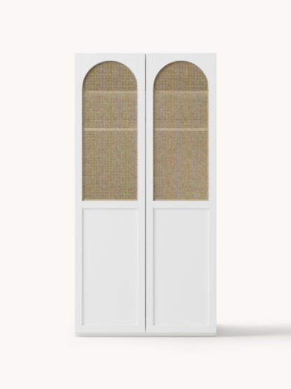 Simpales Jeanne Modular Wardrobe, Hinged-Door, 100 cm Wide, in Various Sizes