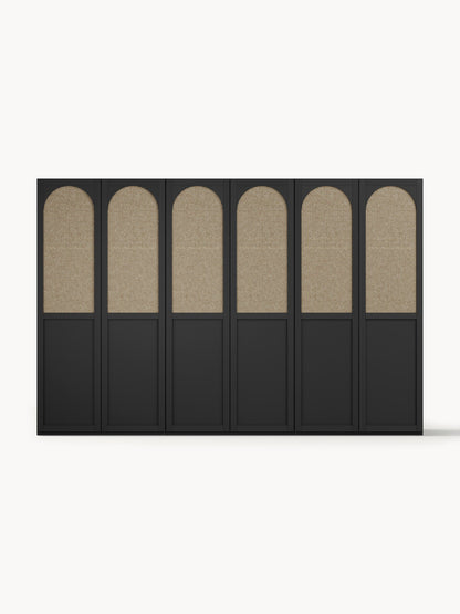 Simpales Jeanne Modular Wardrobe, Hinged-Door, 300 cm Wide, in Various Sizes