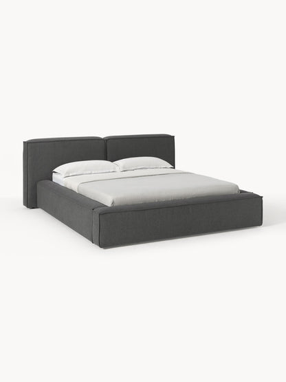 Simpales Lennon Bed Frame, Upholstered