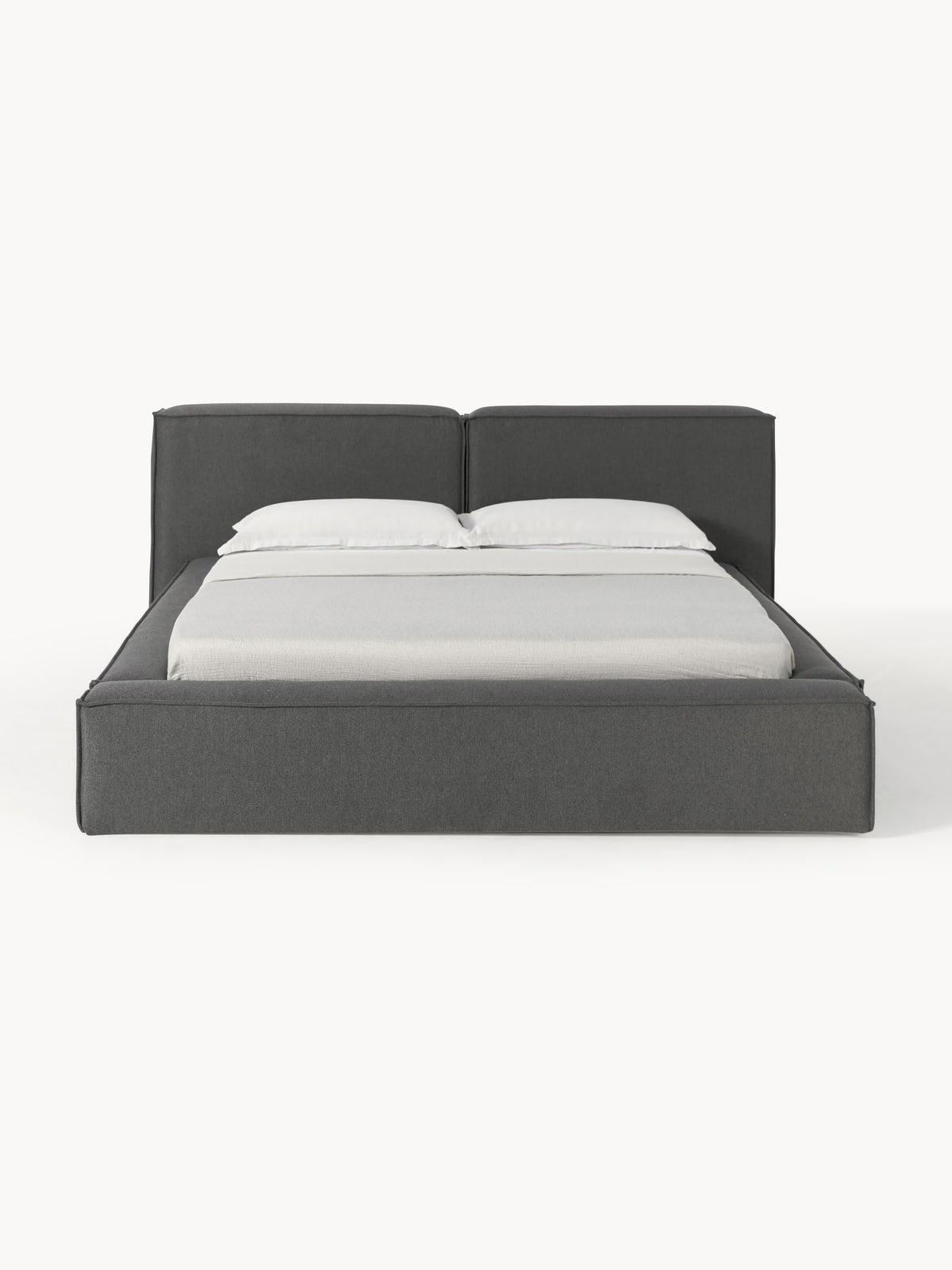 Simpales Lennon Bed Frame, Upholstered