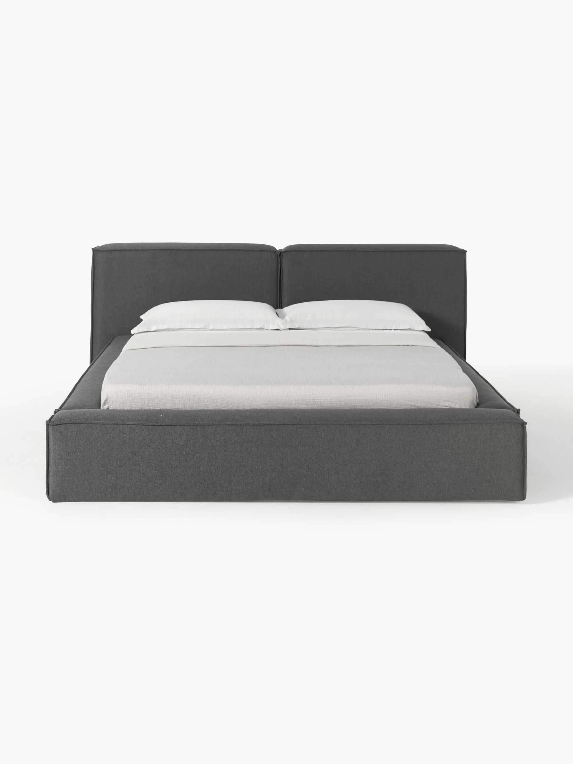 Simpales Lennon Bed Frame, Upholstered