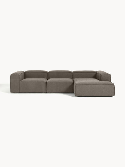 Simpales Lennon Bouclé Modular Corner Sofa, 4-Seater