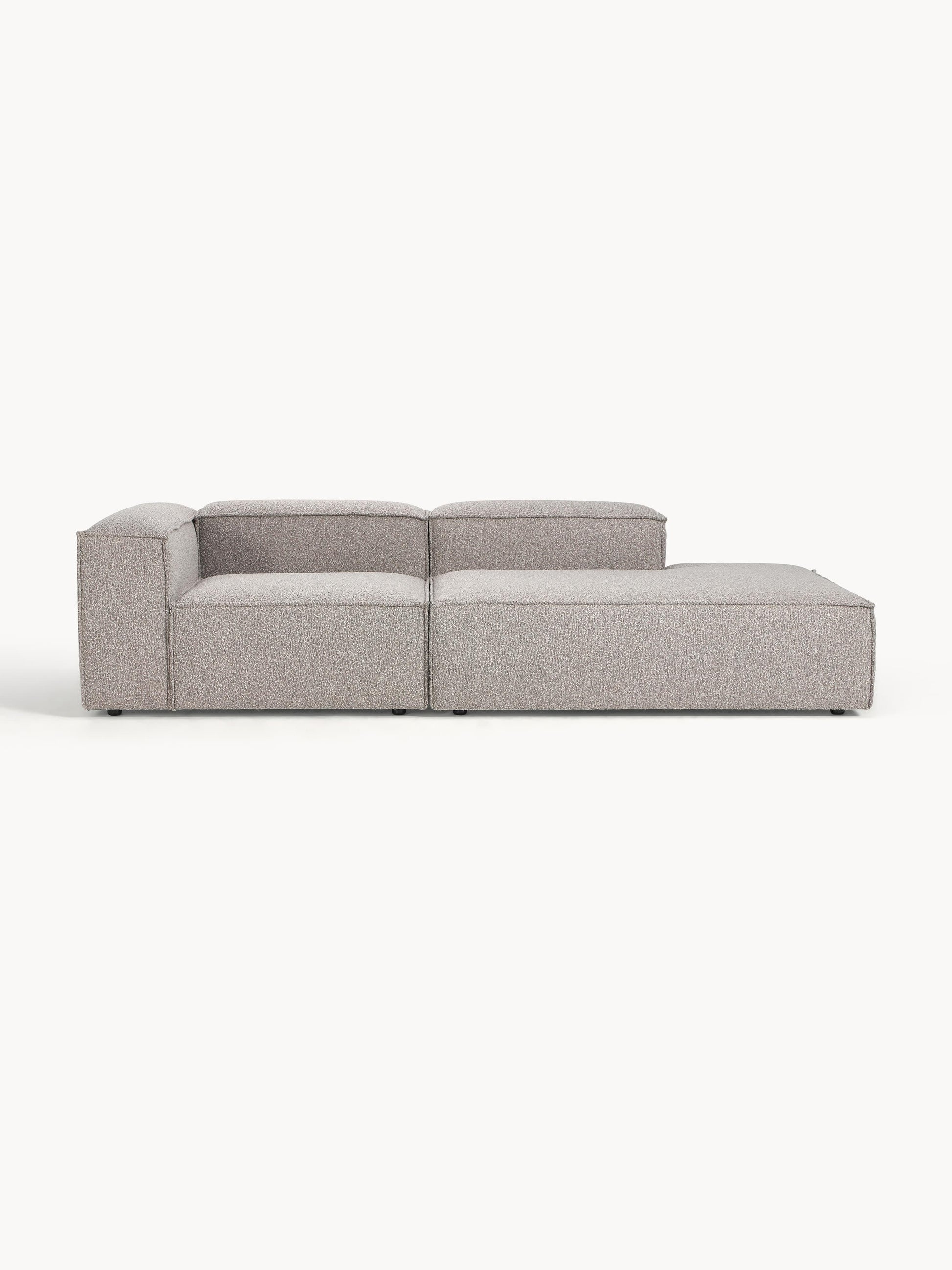 Simpales Lennon Bouclé Ottoman, Modular