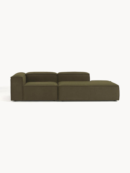 Simpales Lennon Bouclé Ottoman, Modular