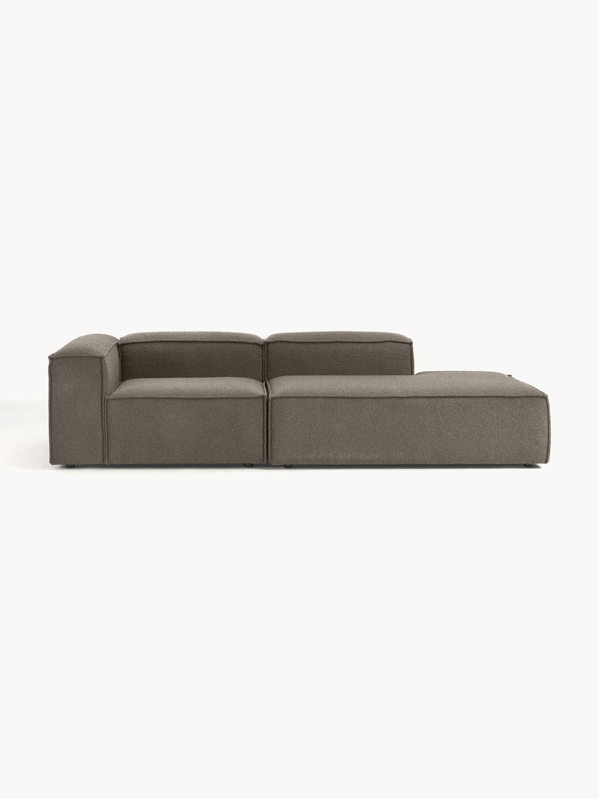 Simpales Lennon Bouclé Ottoman, Modular