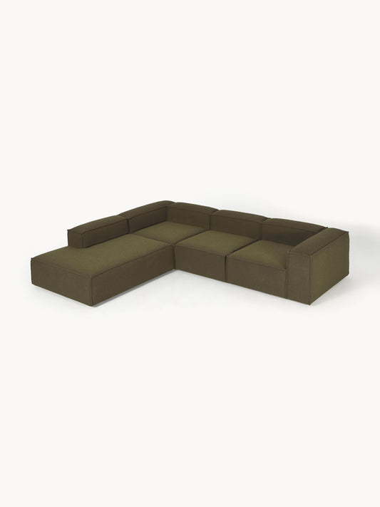 Simpales Lennon Bouclé XL Modular Corner Sofa, 4-Seater
