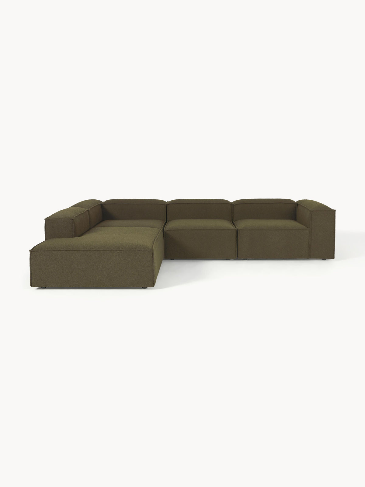 Simpales Lennon Bouclé XL Modular Corner Sofa, 4-Seater