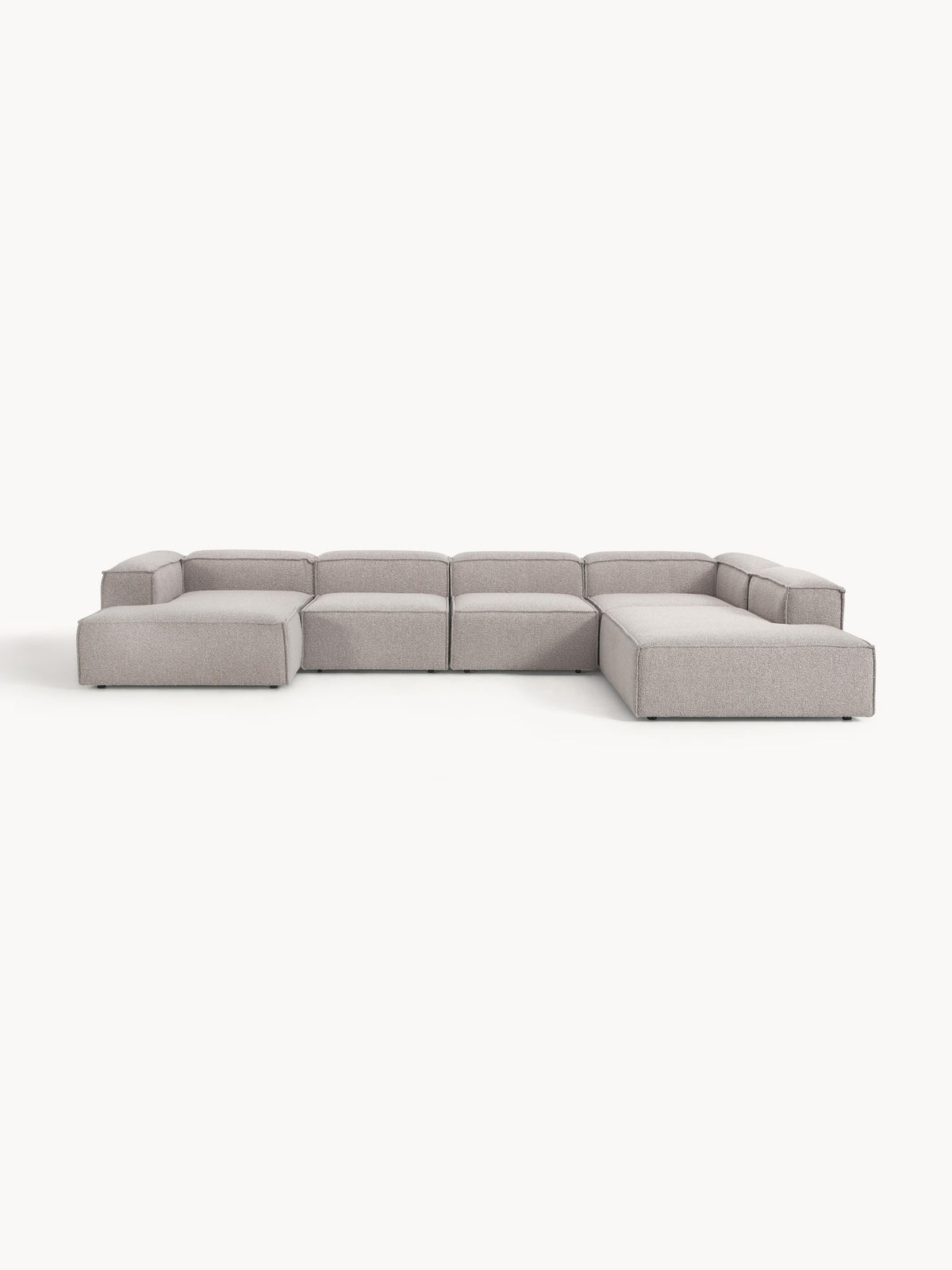 Simpales Lennon Bouclé XL Sofa, Modular