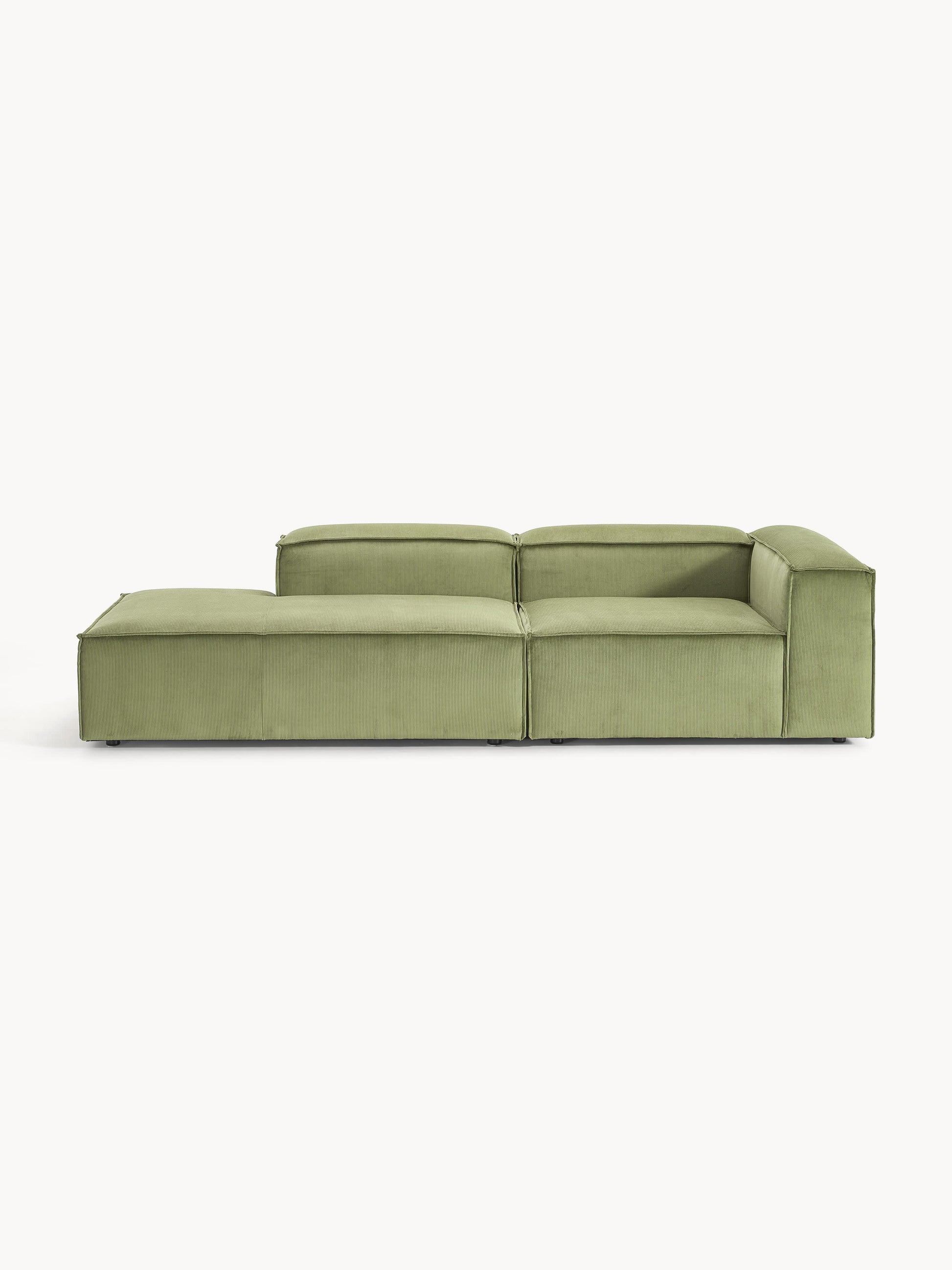 Simpales Lennon Corduroy Ottoman, Modular