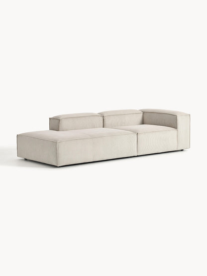 Simpales Lennon Corduroy Ottoman, Modular
