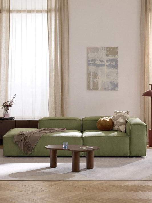 Simpales Lennon Corduroy Ottoman, Modular