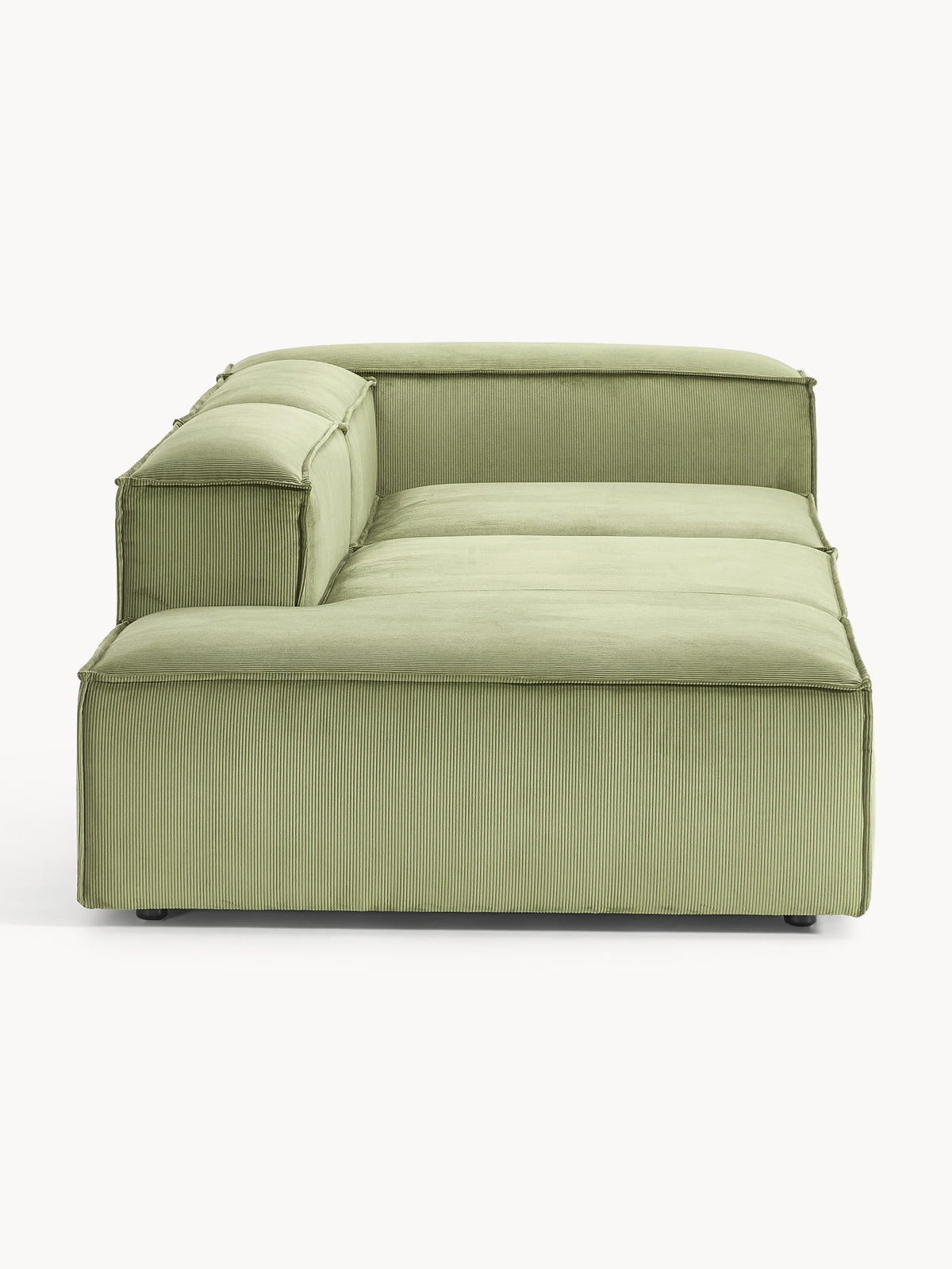 Simpales Lennon Corduroy Ottoman, Modular