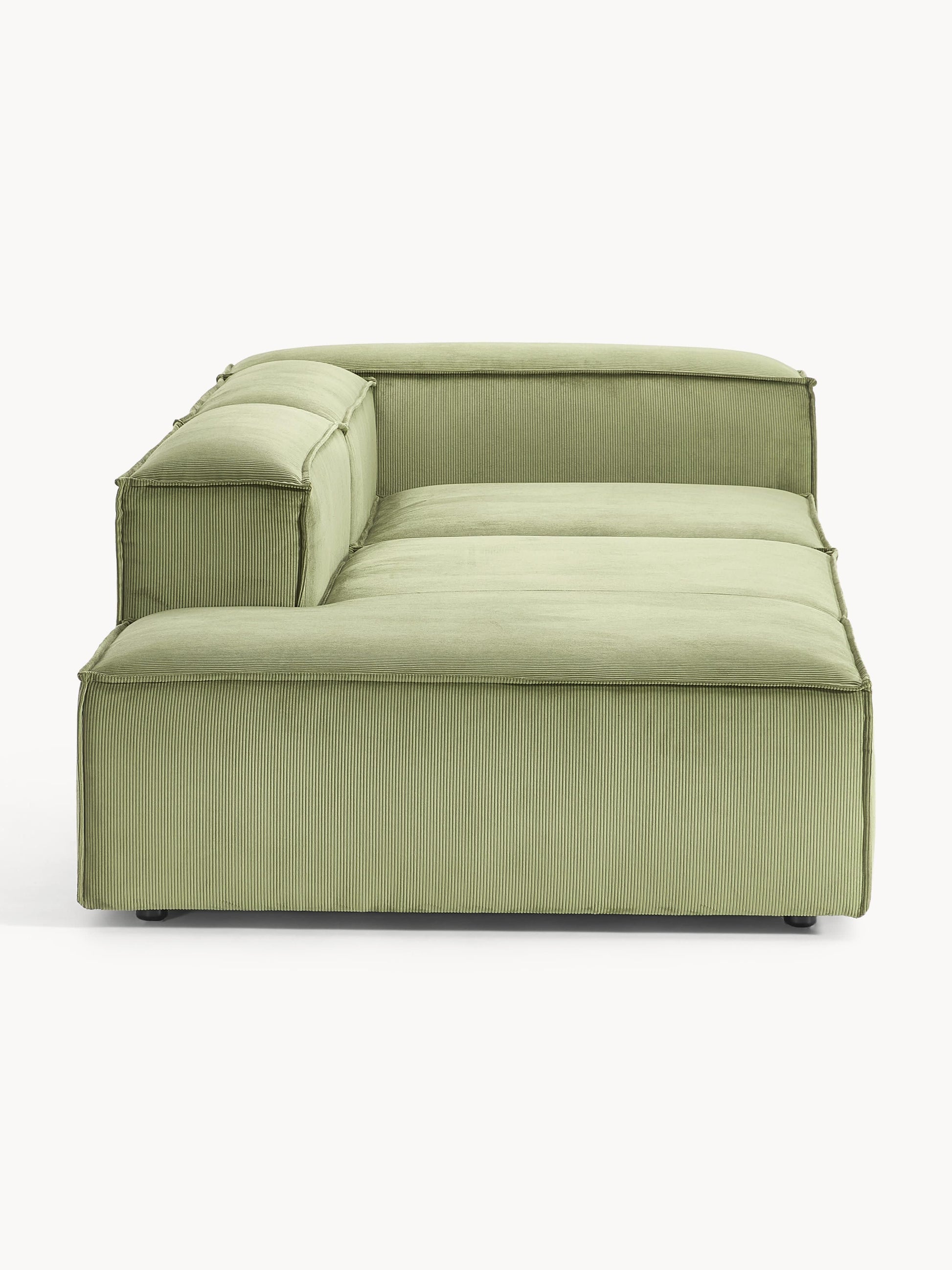 Simpales Lennon Corduroy Ottoman, Modular